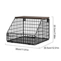 Wall Mount Kitchen Storage Rack - OZKA HOME